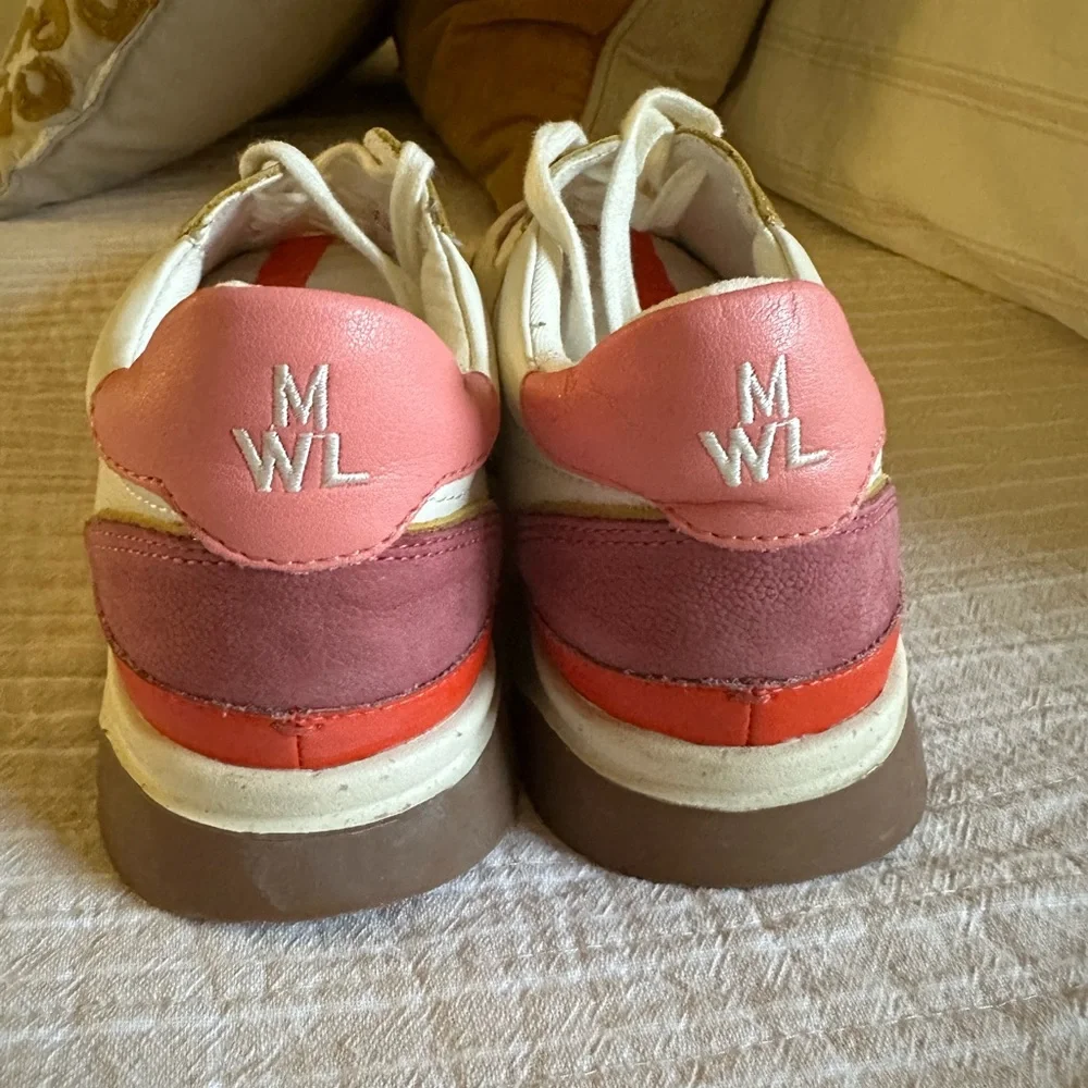 Madewell Kickoff Trainer - Bright Colorblock Leather - Sold out! Excellent! - Picture 7 of 8